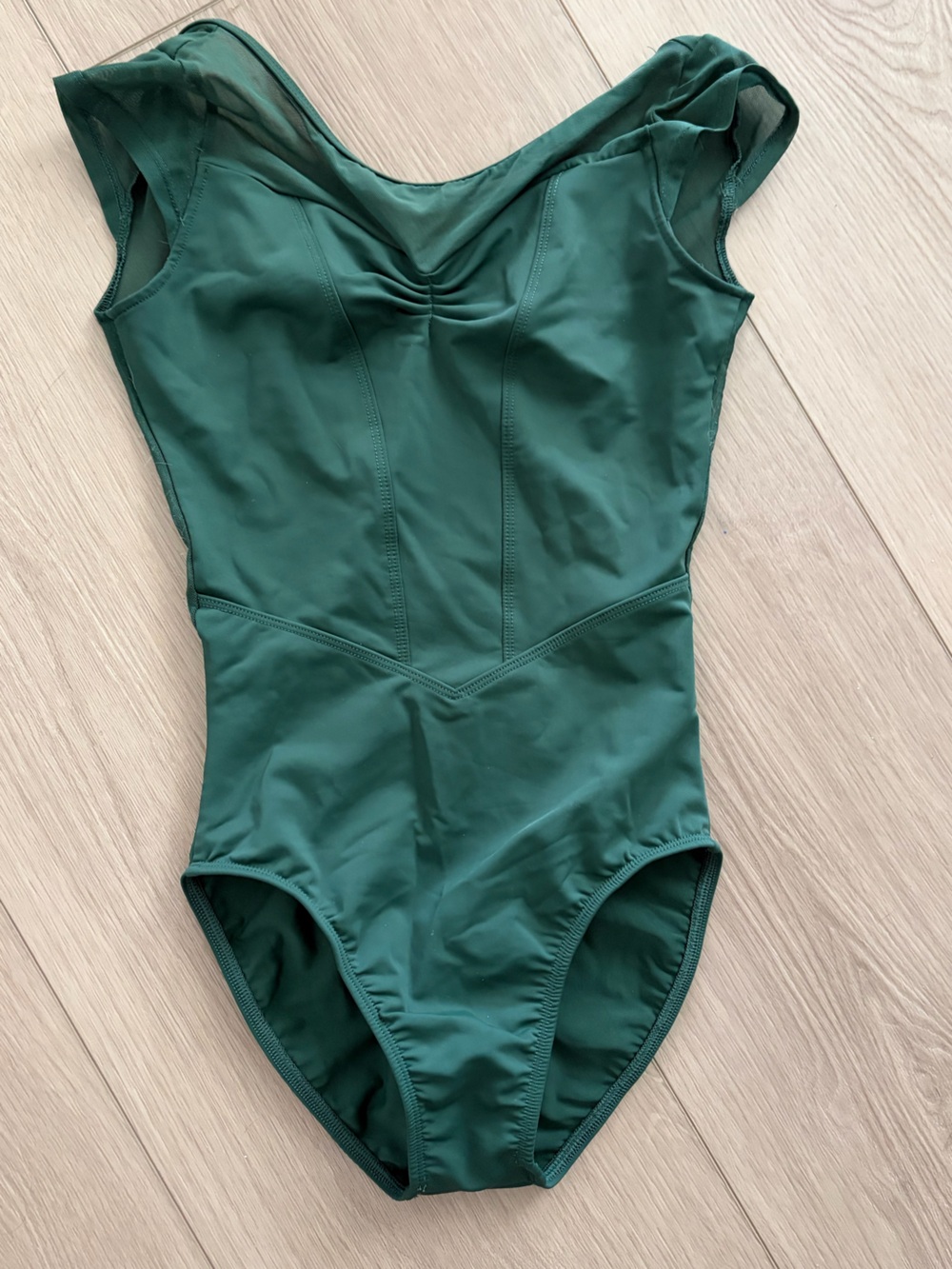Danse De Paris Emerald Green Leotard